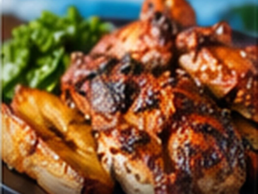 Jerk Chicken and Plantain